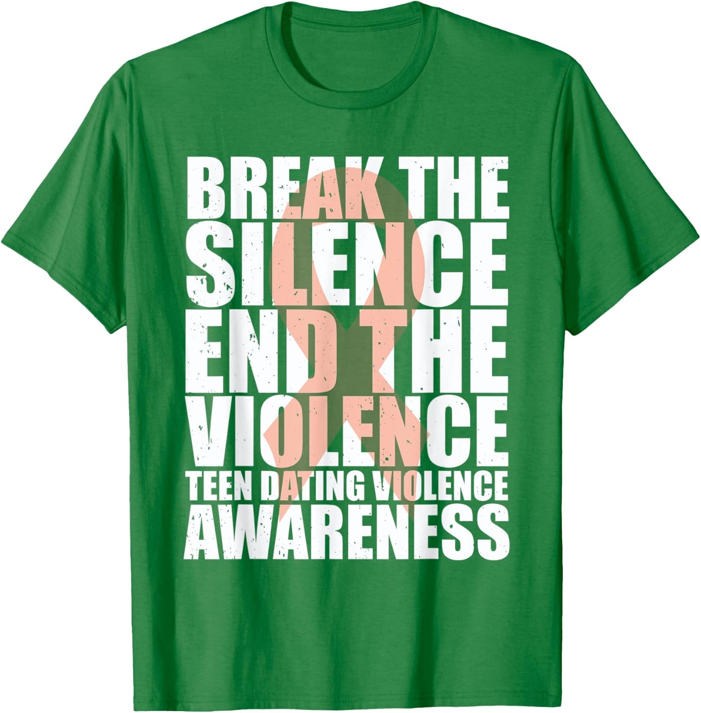 Wear orange teen dating violence Awareness T-Shirt - T-Shirt | Irish Green