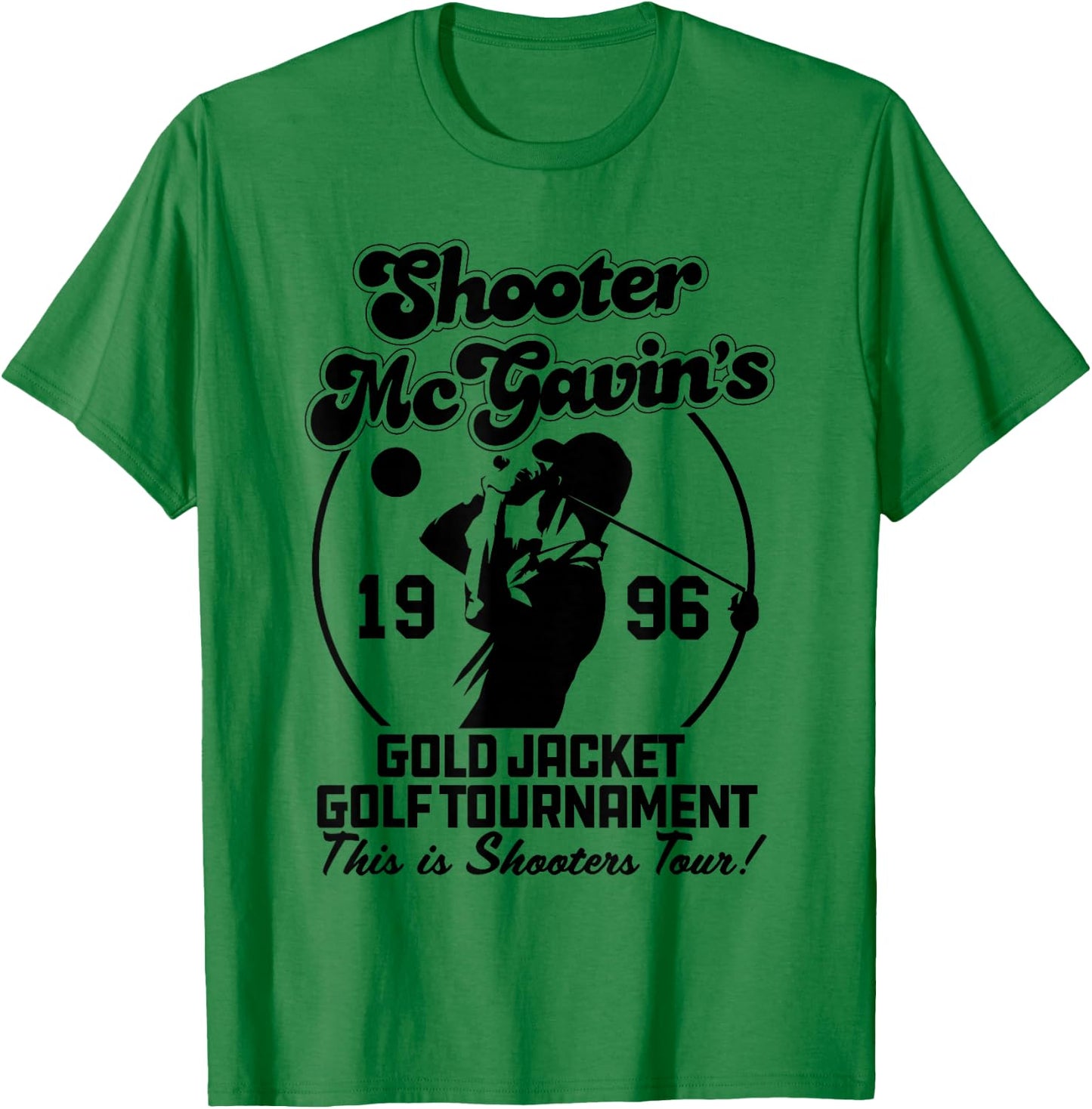 Shooter McGavin's Gold Jacket Golf Tournament T-Shirt - T-Shirt | Irish Green
