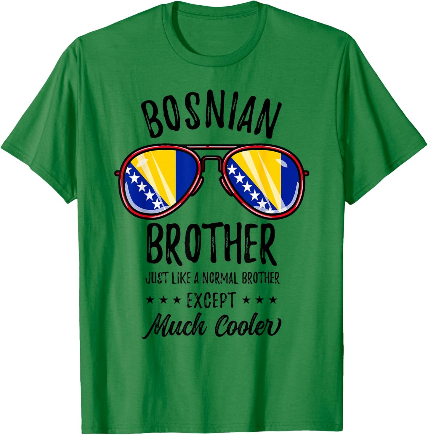 Matching Bosnian Brother T-Shirt - T-Shirt | Irish Green