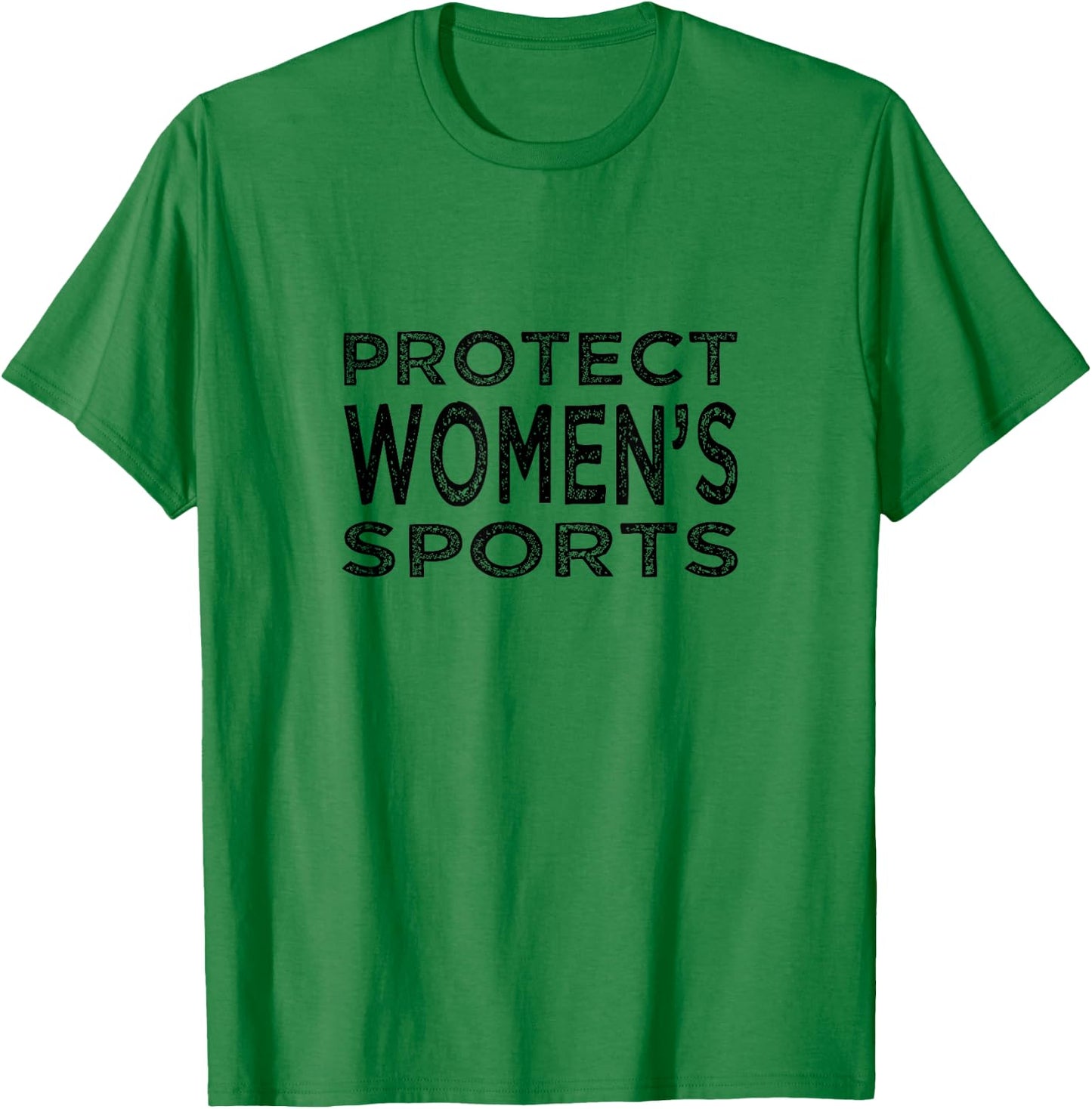 PROTECT WOMEN'S SPORTS Save Title IX High School College T-Shirt - T-Shirt | Irish Green