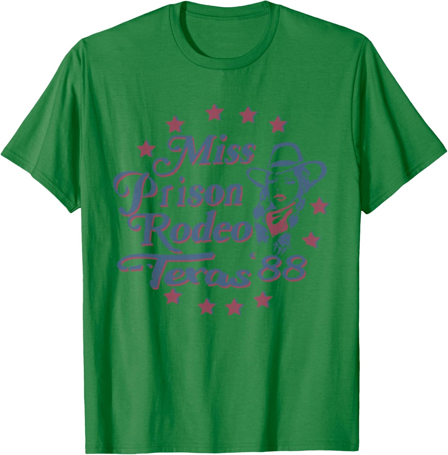 Miss Texas Prison Rodeo Southern Country Music T-Shirt - T-Shirt | Irish Green