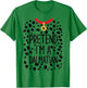 Pretend I'm a Dalmatian Funny Lazy Halloween Costume Dog T-Shirt - T-Shirt | Irish Green
