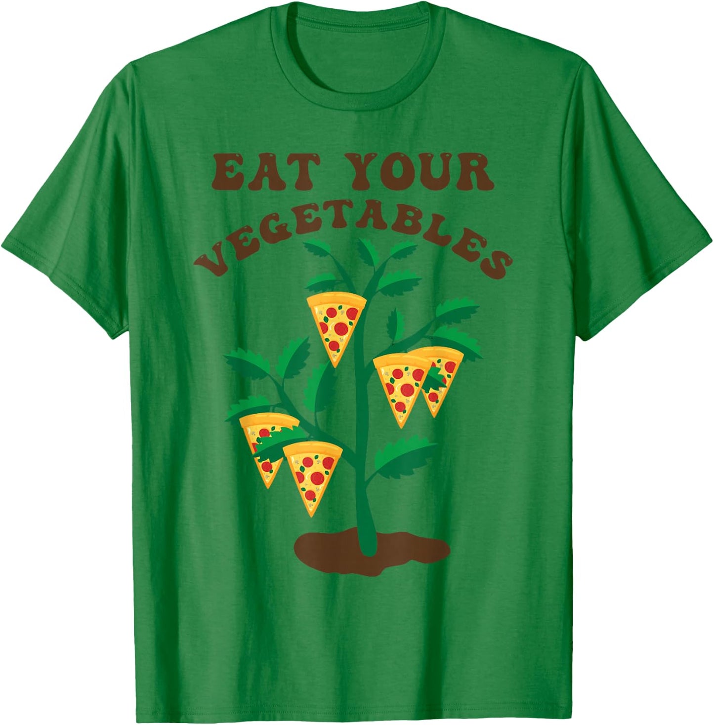 Pizza T-Shirt - T-Shirt | Irish Green