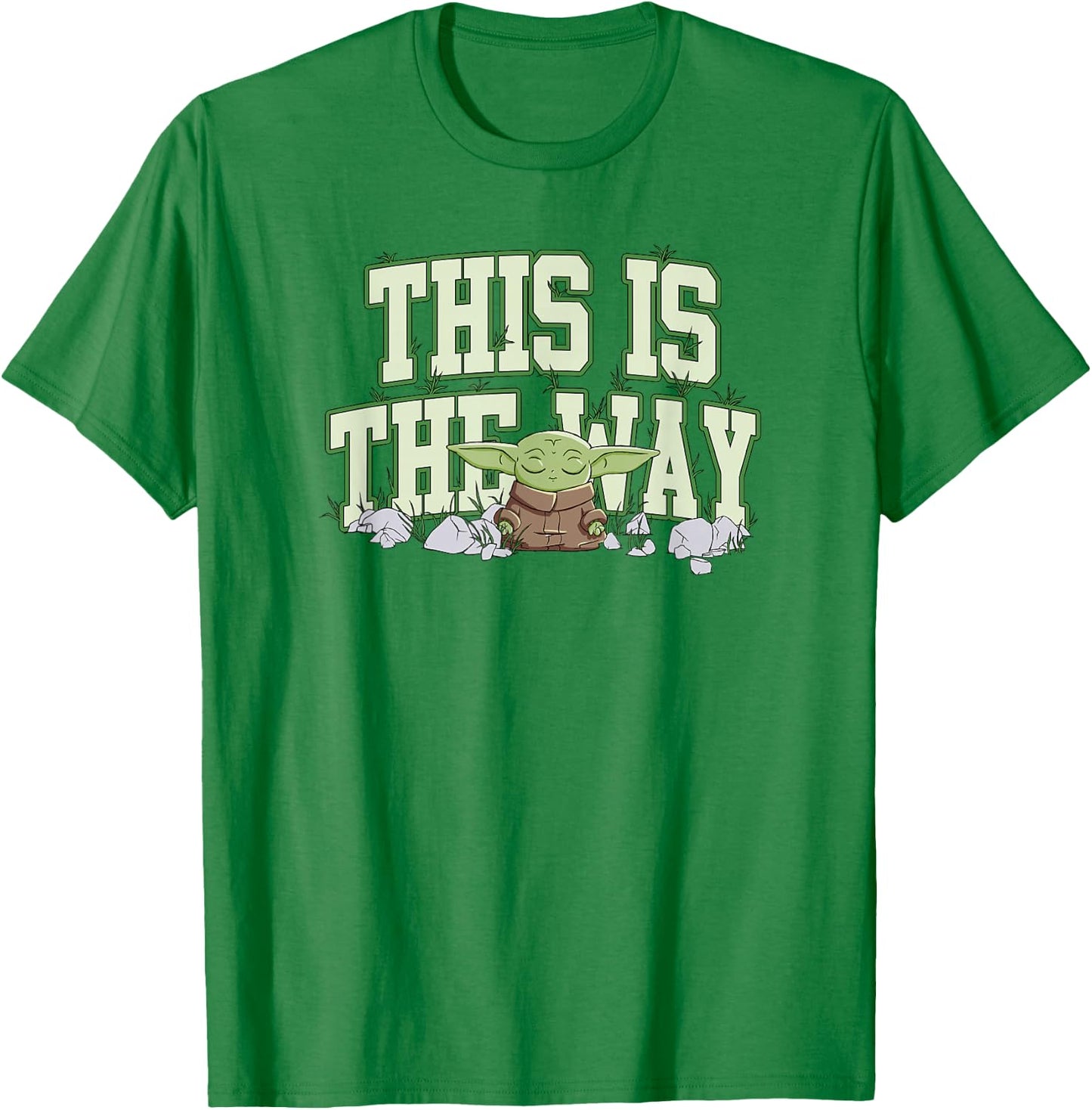 Star Wars: The Mandalorian This Is The Way Baby Yoda T-Shirt - T-Shirt | Irish Green