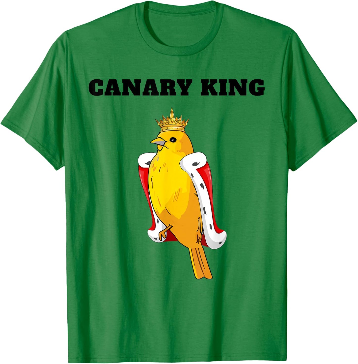 Canary King | Boys Canary Lover Design | Canary T-Shirt - T-Shirt | Irish Green
