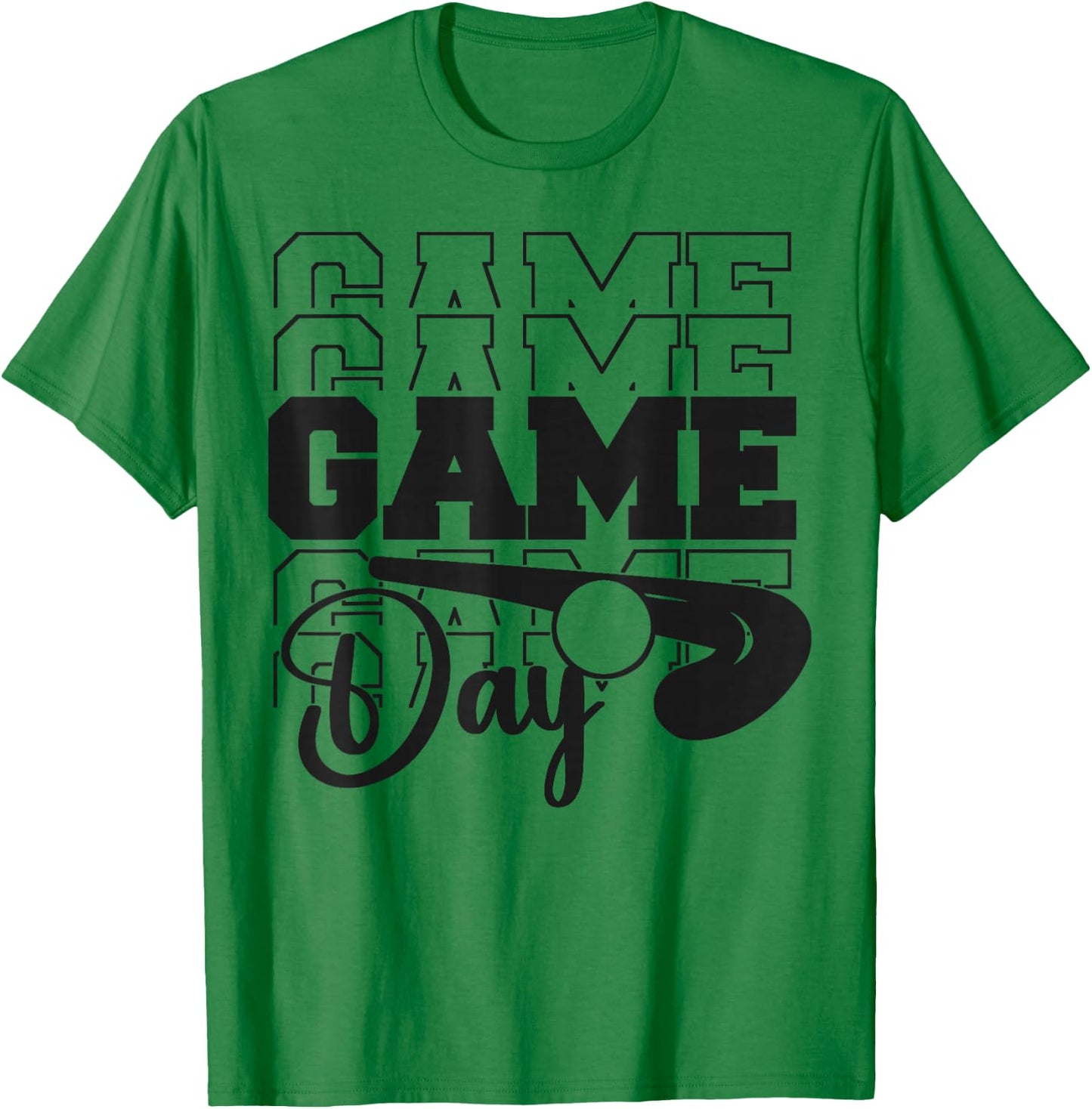 Field Hockey Game Day T-Shirt - T-Shirt | Irish Green