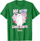 We Bare Bears Valentine's Day Ice Bear Hearts T-Shirt - T-Shirt | Irish Green
