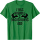 Dachshund Wiener I Was Normal 2 Two Dachshunds ago Dog T-Shirt - T-Shirt | Irish Green