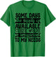 Funny Some Day The Supply of Curse Words Is Insufficient T-Shirt - T-Shirt | Irish Green