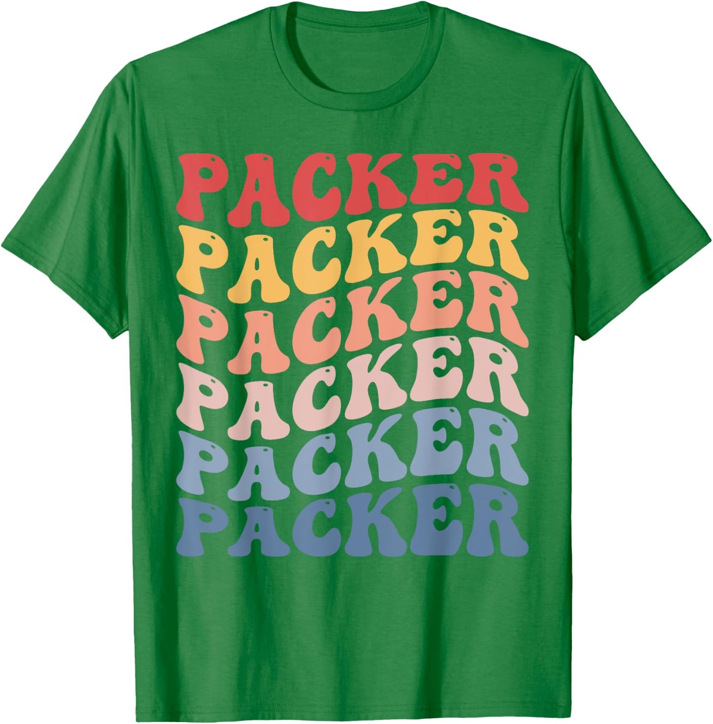 Packer Groovy Retro T-Shirt - T-Shirt | Irish Green