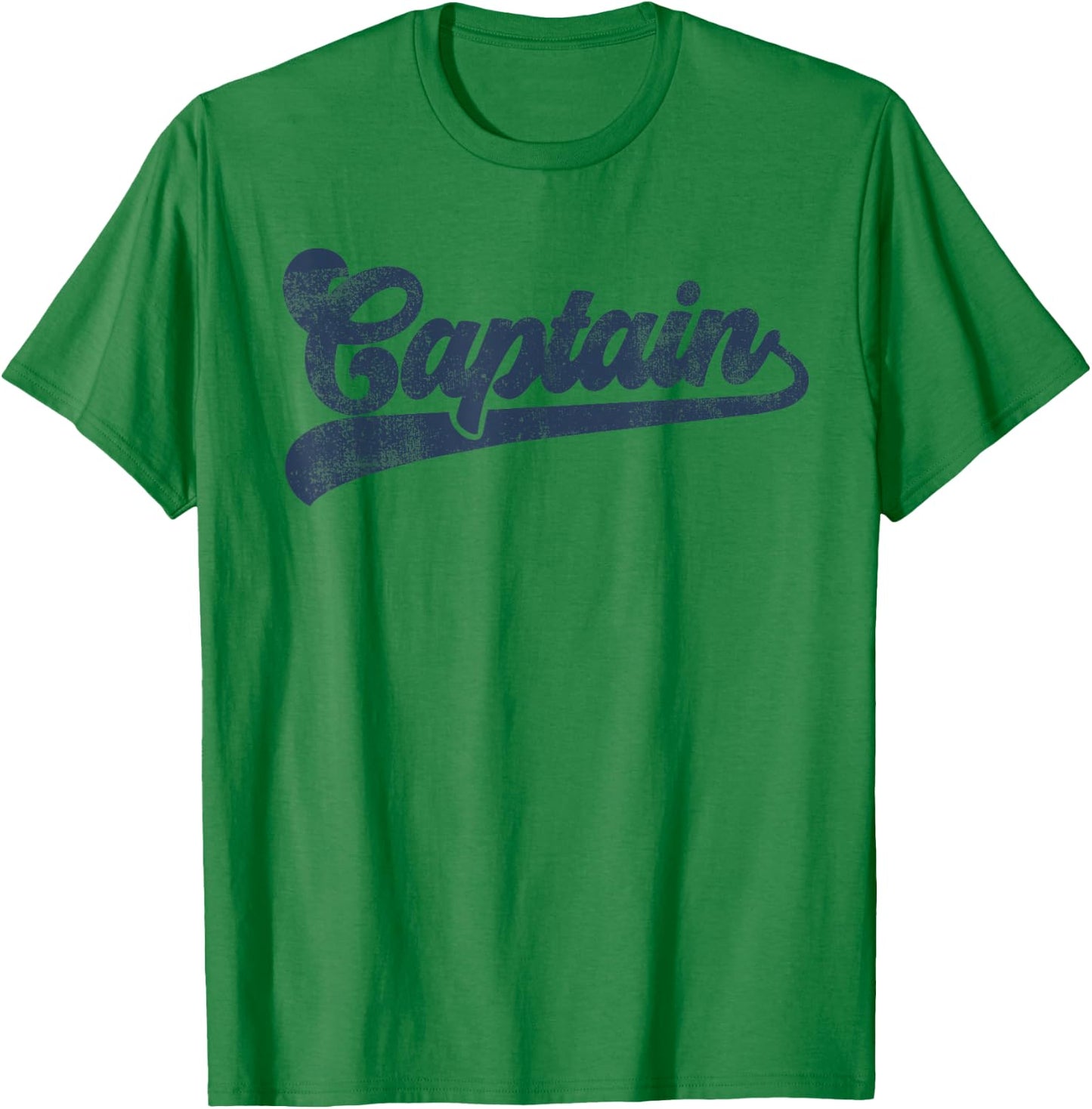 Captain Cute Vintage Graphic T-Shirt - T-Shirt | Irish Green