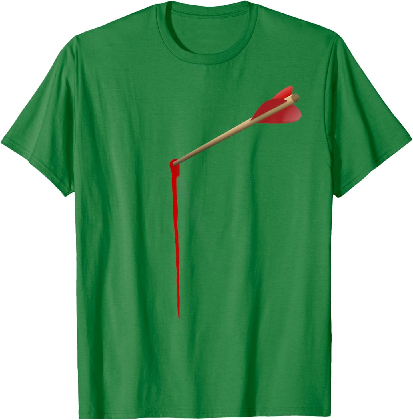 I Got Shot by an Arrow Shirt T-Shirt - T-Shirt | Irish Green