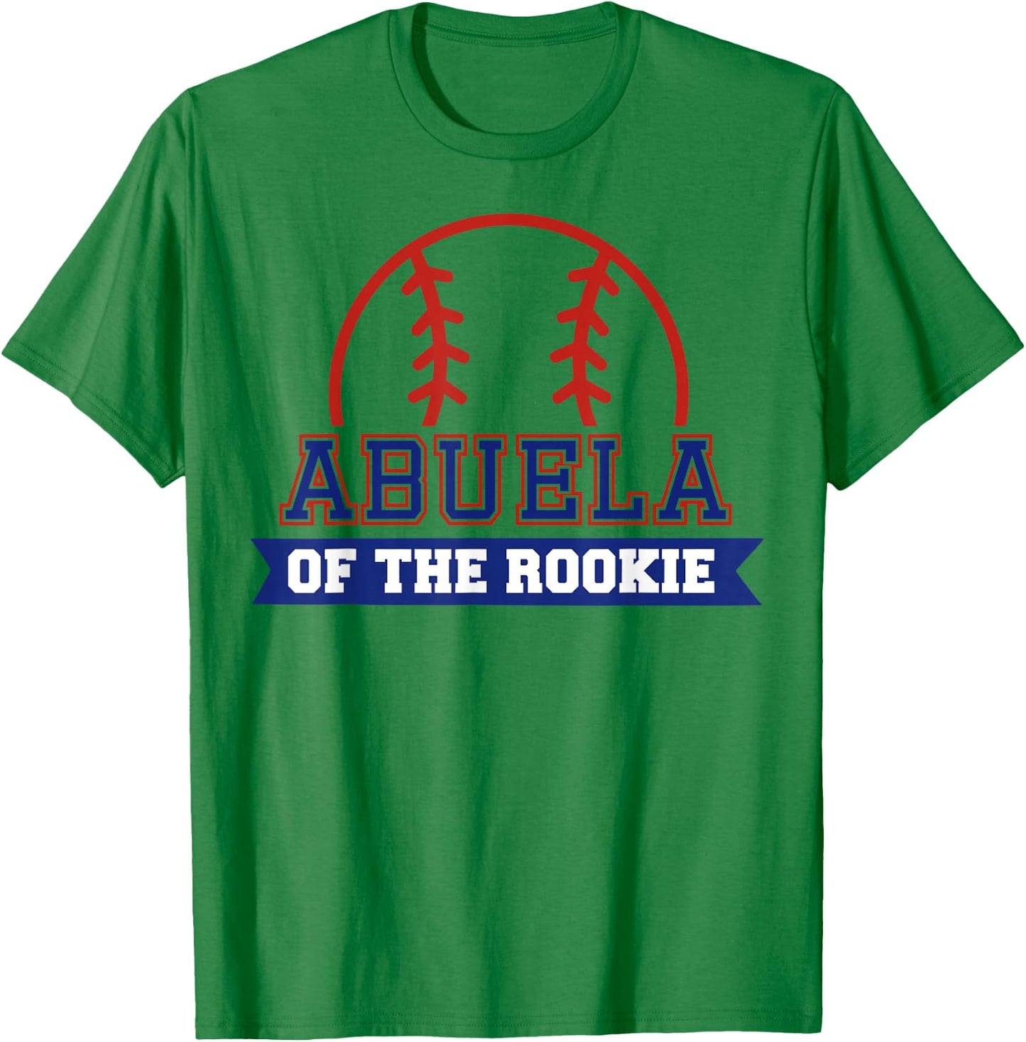 Abuela of Rookie 1st Birthday Baseball Theme Matching Party T-Shirt - T-Shirt | Irish Green
