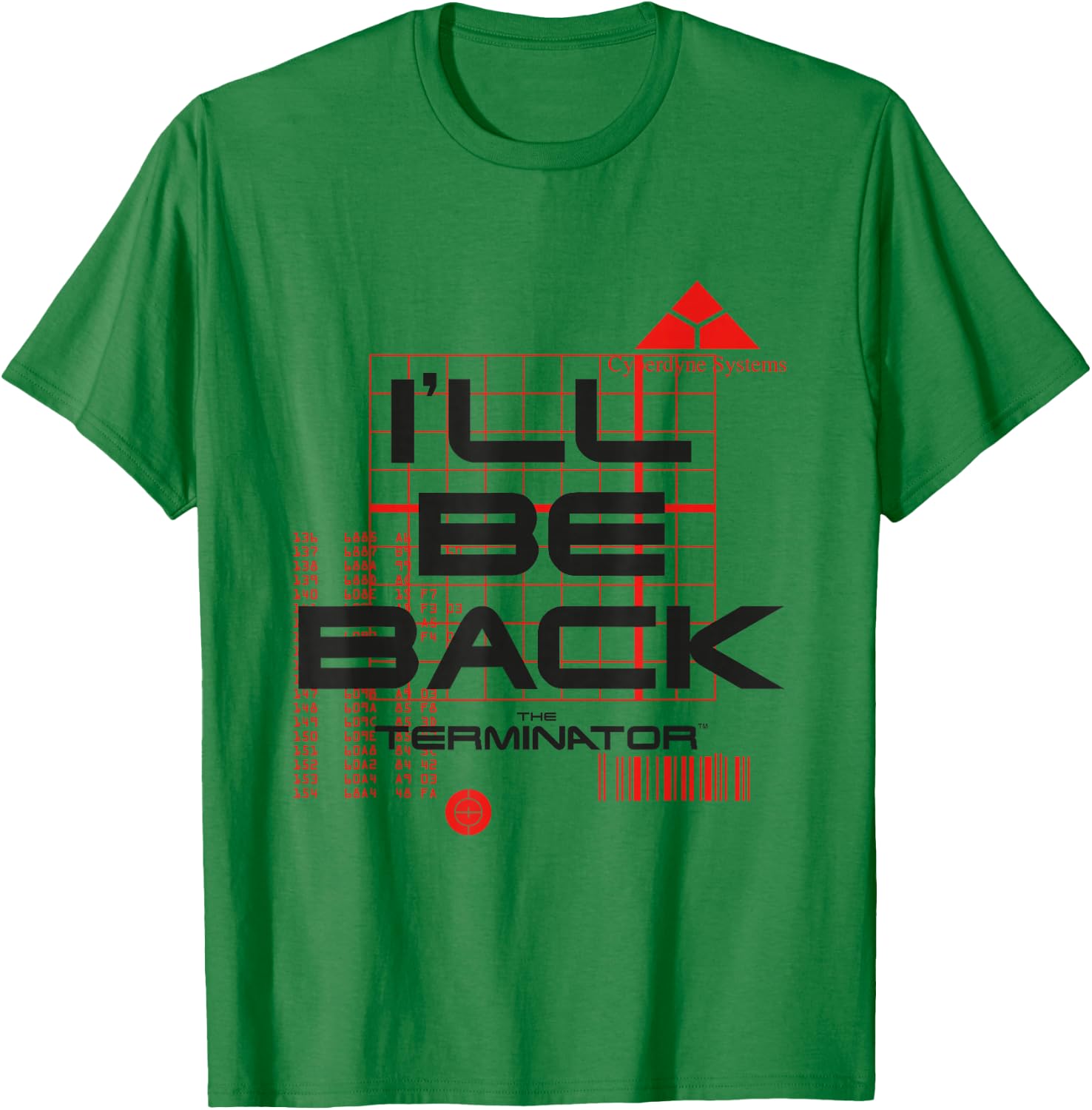 Terminator I'll Be Back T-Shirt - T-Shirt | Irish Green