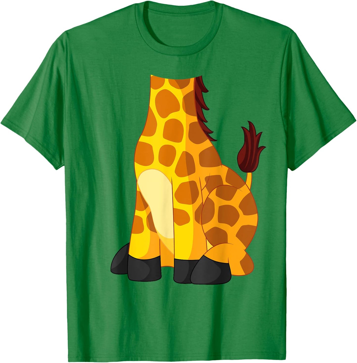 Giraffe for Adults & Kids - Men & Women's Giraffe Costume T-Shirt - T-Shirt | Irish Green
