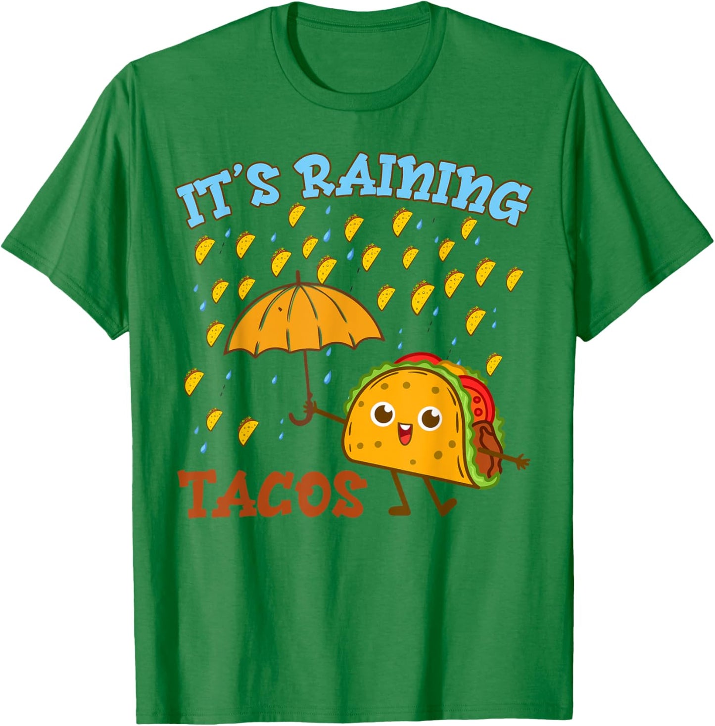Its Raining Tacos Cinco De Mayo Funny Mexican Boy Toddler T-Shirt - T-Shirt | Irish Green