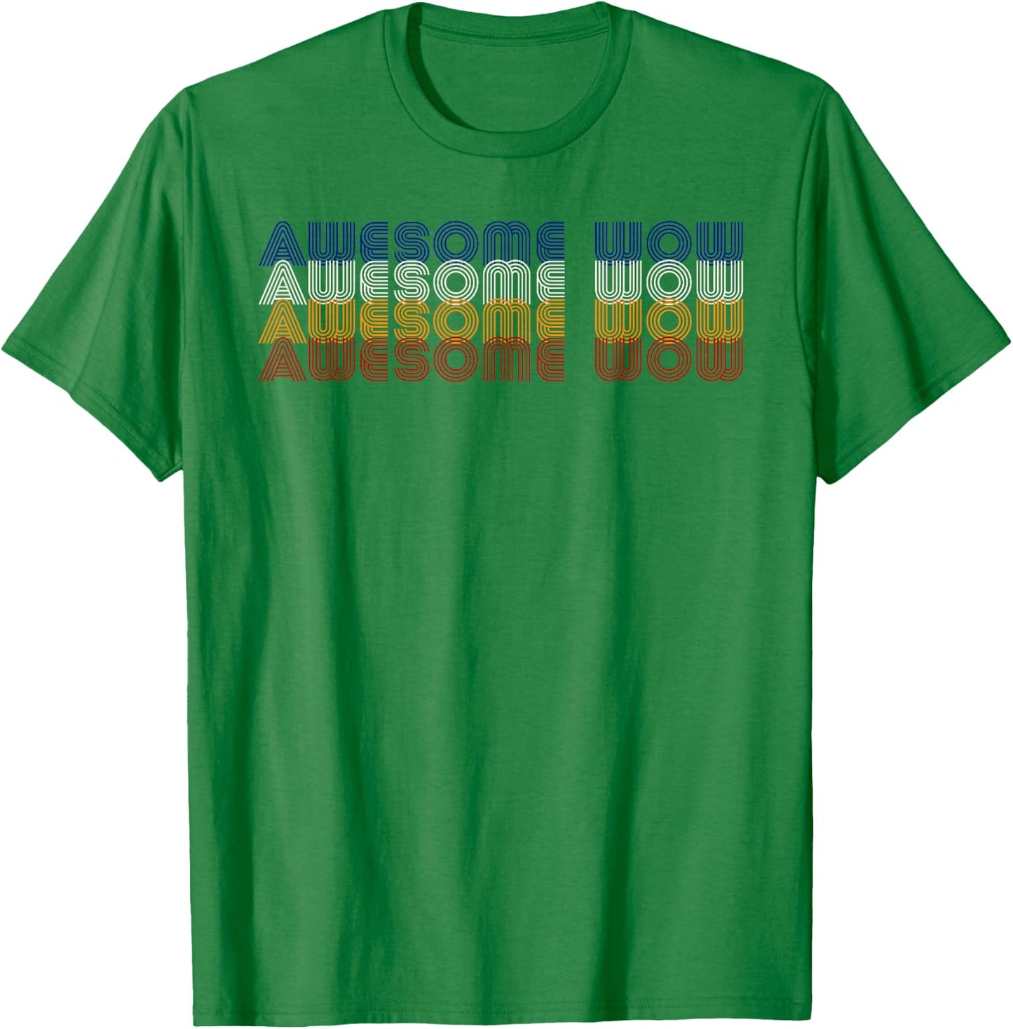 Awesome Vintage Retro Cute Wow Funny King Musical T-Shirt - T-Shirt | Irish Green