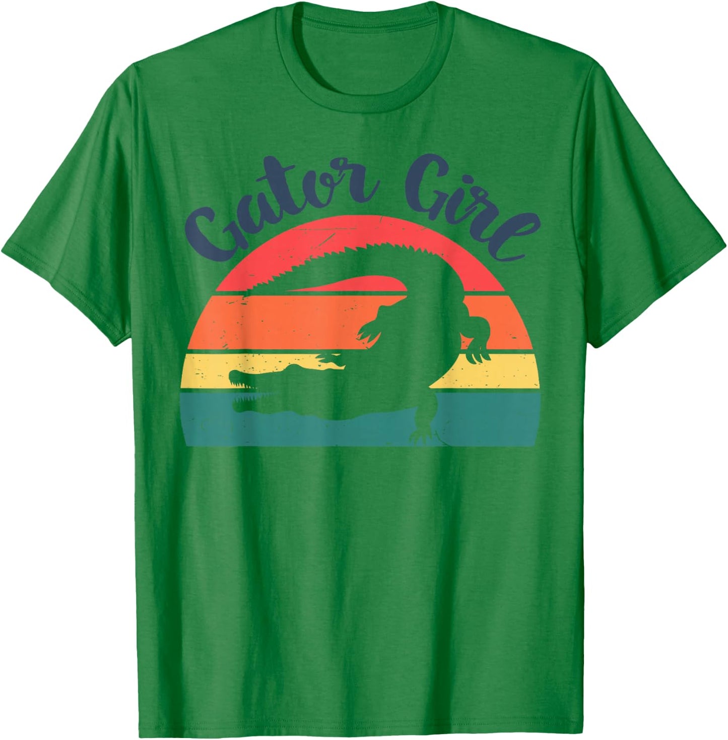 Retro Gator Girl Women Toddler See You Later Gator Alligator T-Shirt - T-Shirt | Irish Green