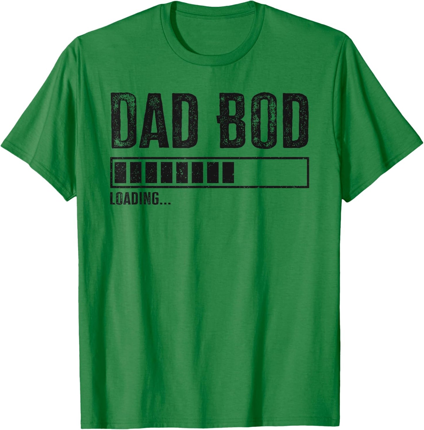 Dad Bod Loading 2024 Funny Dad Fathers Day Baby Announcement T-Shirt - T-Shirt | Irish Green