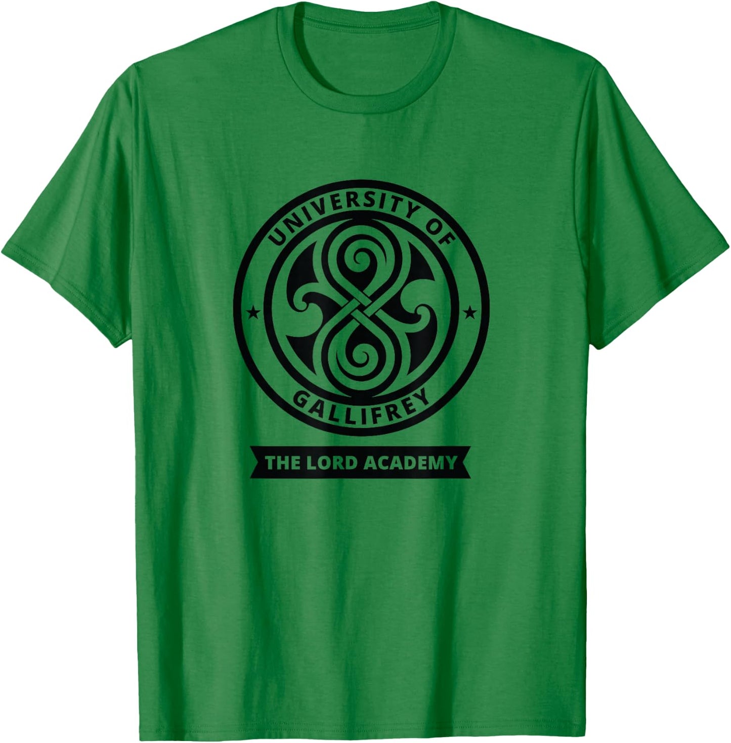 University of Gallifrey Science Fiction Sci-Fi Fan T-Shirt - T-Shirt | Irish Green