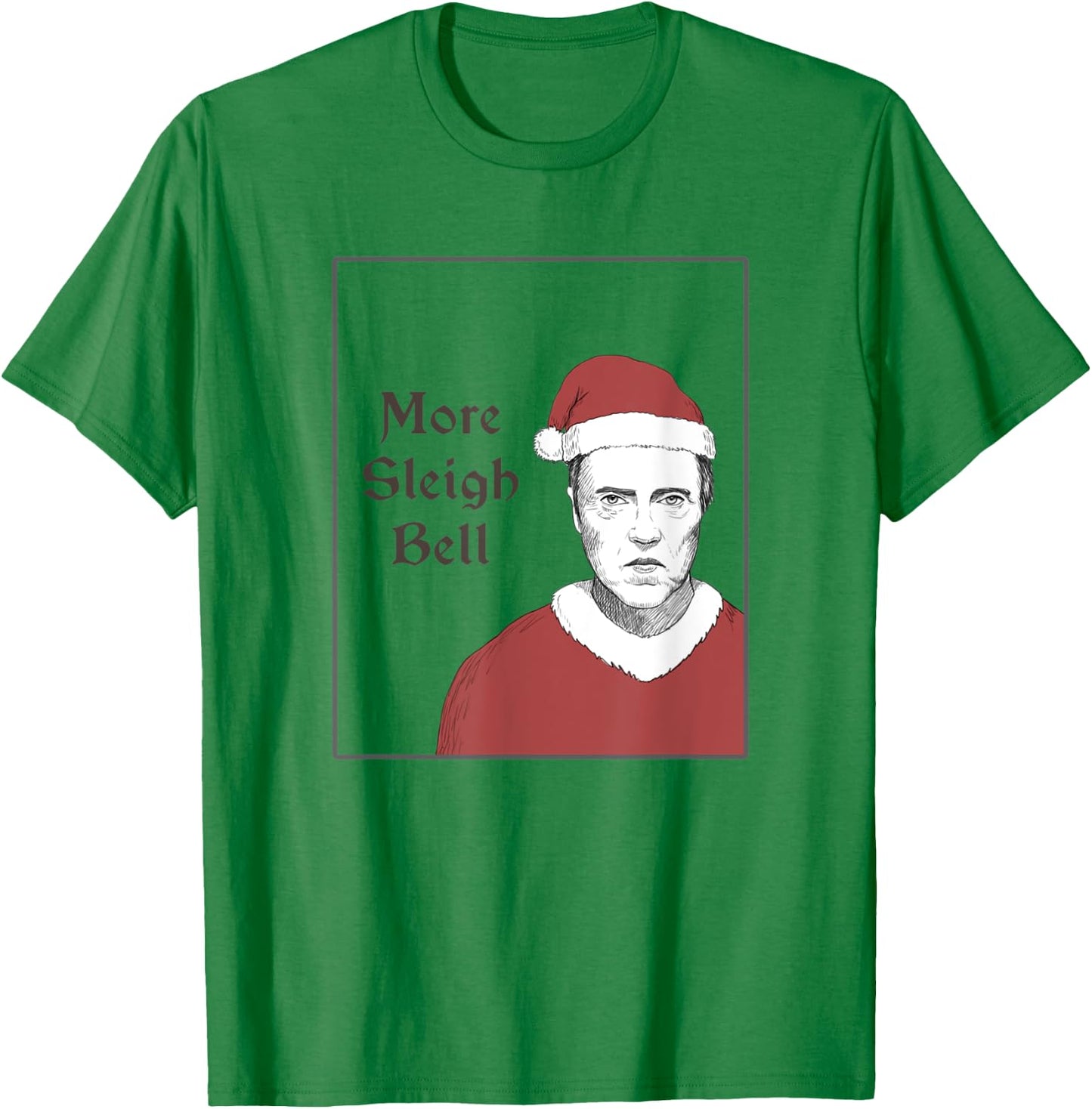 More Sleigh Bell Cowbell Parody T-Shirt - T-Shirt | Irish Green