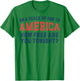 On a Scale of One To America How Free Are You Tonight T-Shirt - T-Shirt | Irish Green