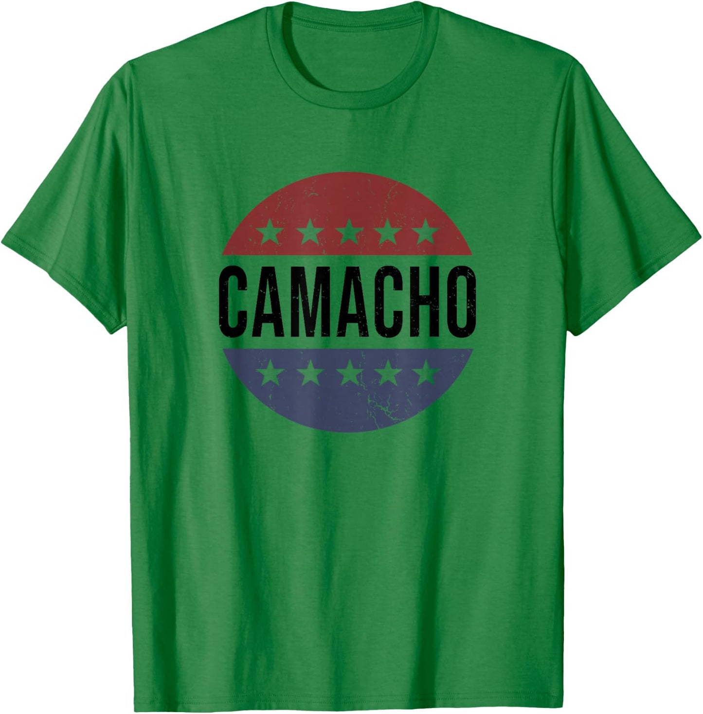 Funny Retro Vintage Vote Camacho 2028 T-Shirt - T-Shirt | Irish Green