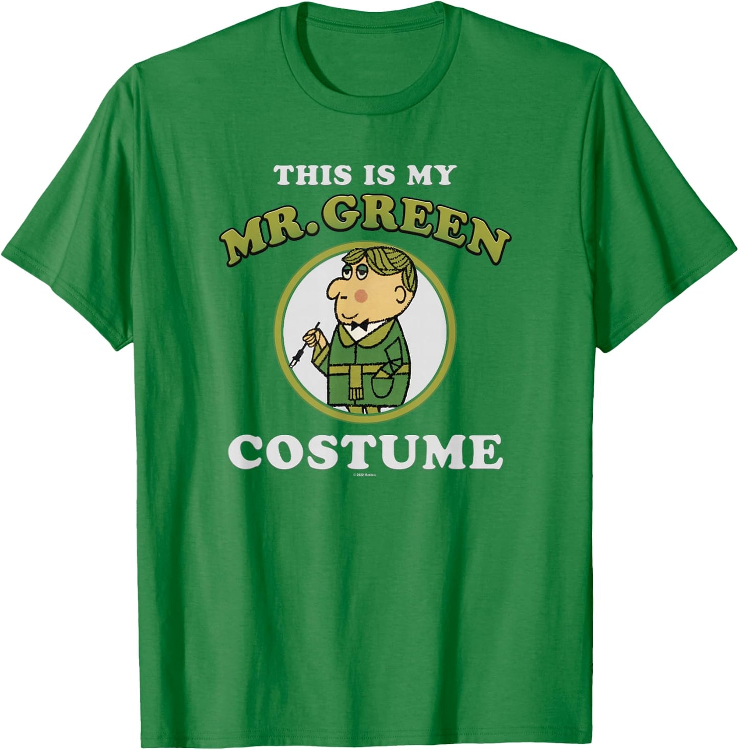 Clue This Is My Mr. Green Costume T-Shirt - T-Shirt | Irish Green