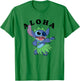 Disney Lilo & Stitch Aloha Hula Dancing Stitch T-Shirt - T-Shirt | Irish Green