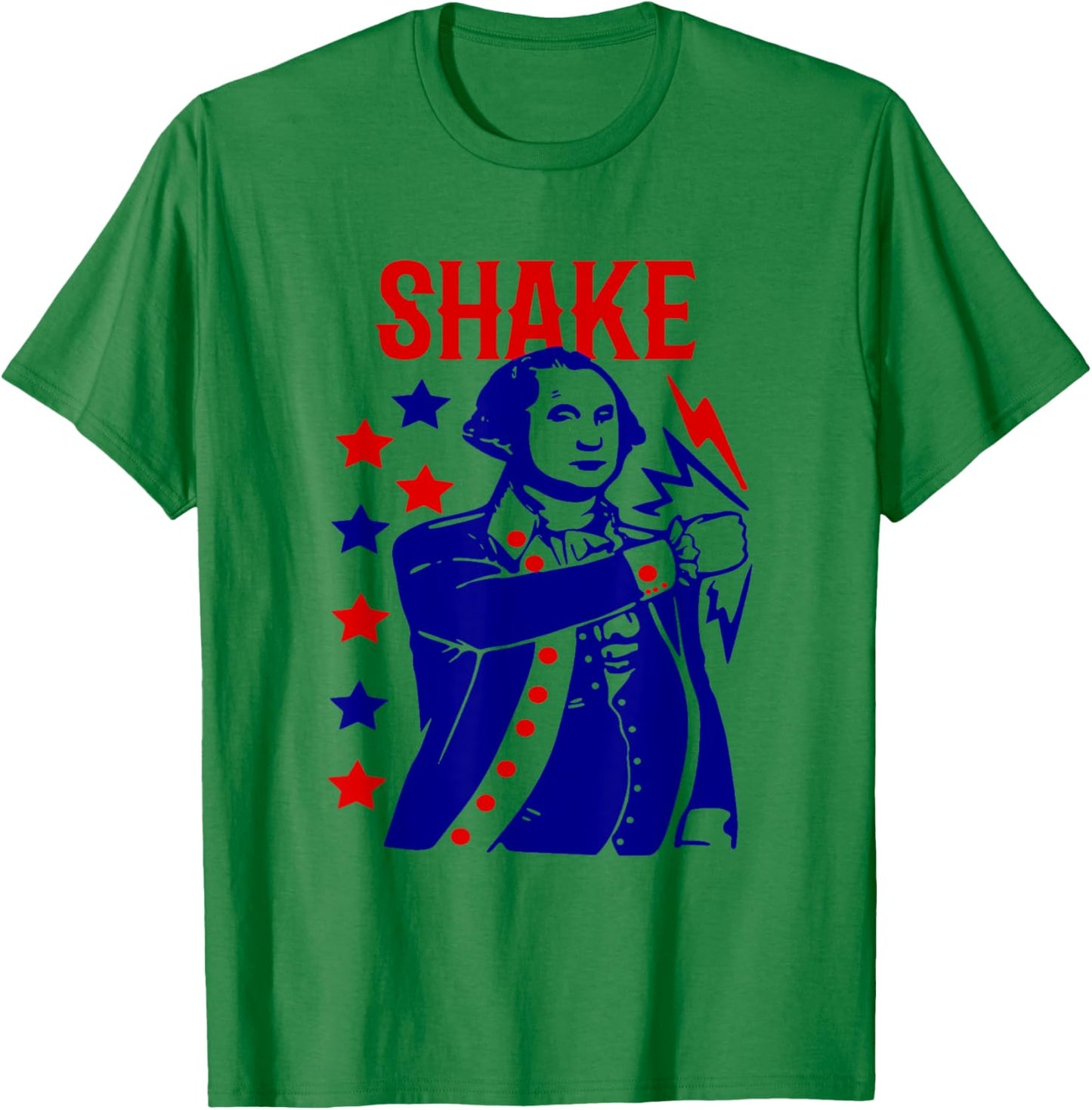 Funny Shake and Bake 4th of July Couple Matching Men T-Shirt - T-Shirt | Irish Green