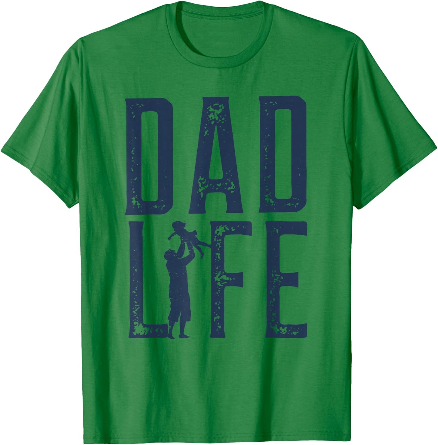 Dad Life Girl Dad T-Shirt - T-Shirt | Irish Green