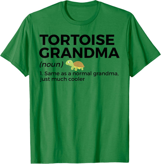 Tortoise Grandma Definition Funny Turtle Lover Women T-Shirt - T-Shirt | Irish Green