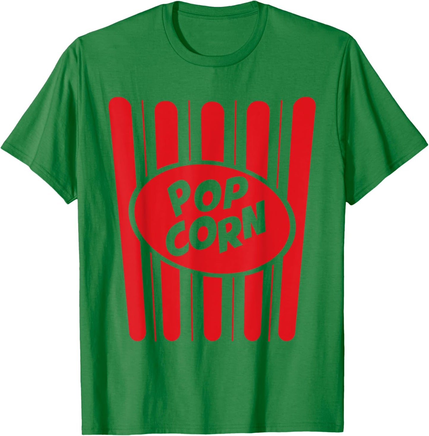 Halloween Costume Popcorn T-Shirt - T-Shirt | Irish Green