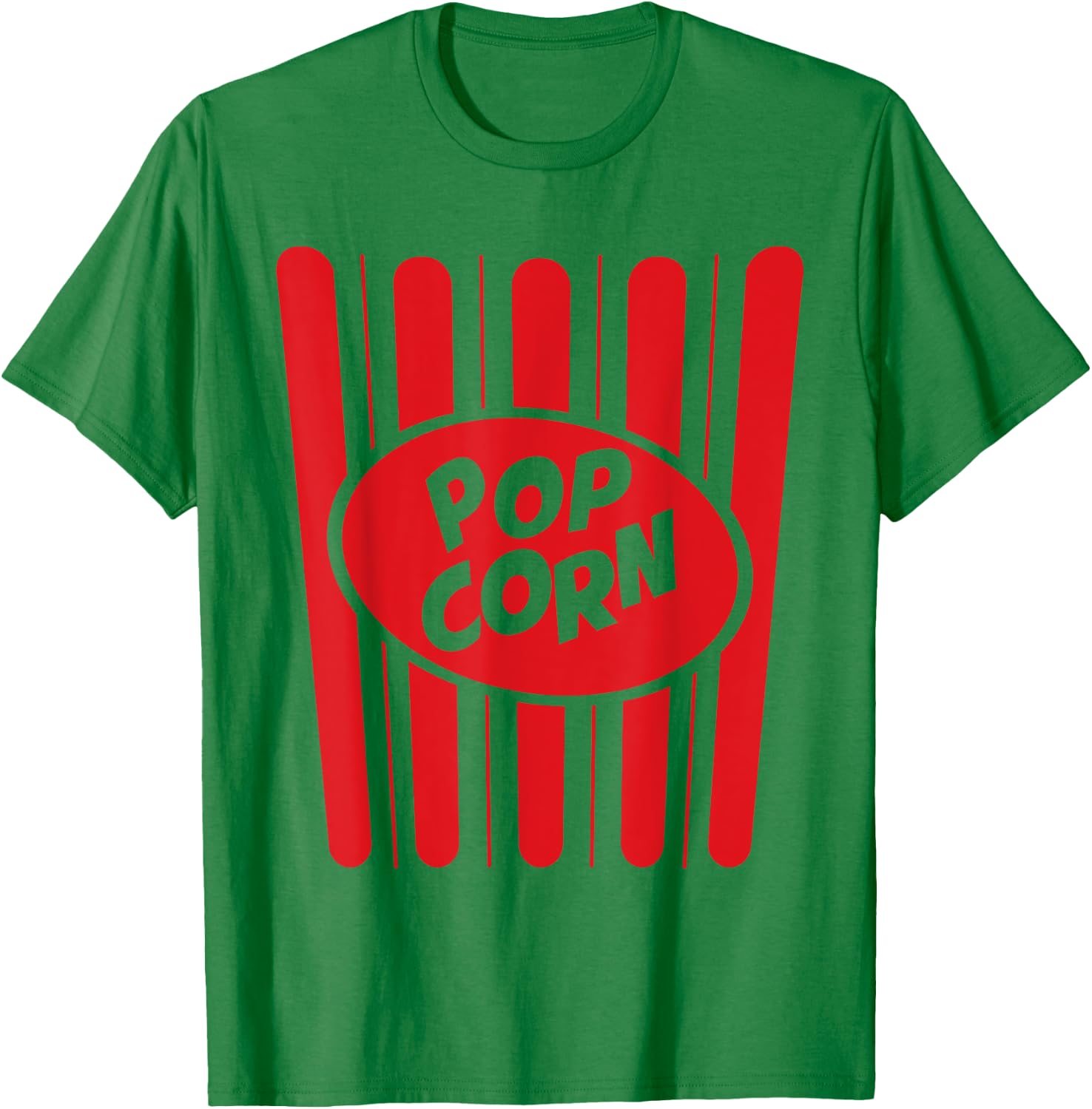 Halloween Costume Popcorn T-Shirt - T-Shirt | Irish Green