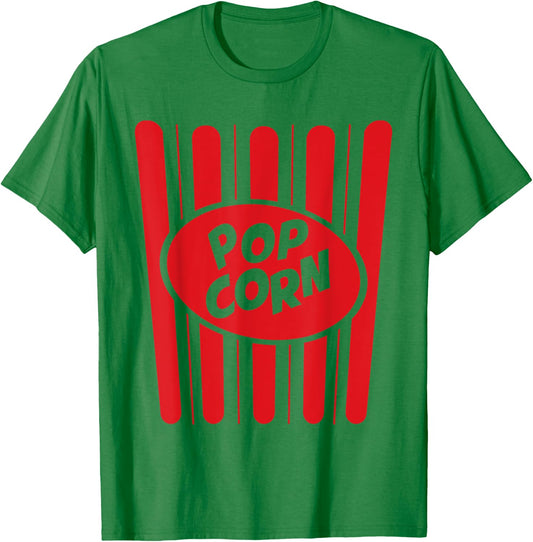 Halloween Costume Popcorn T-Shirt - T-Shirt | Irish Green