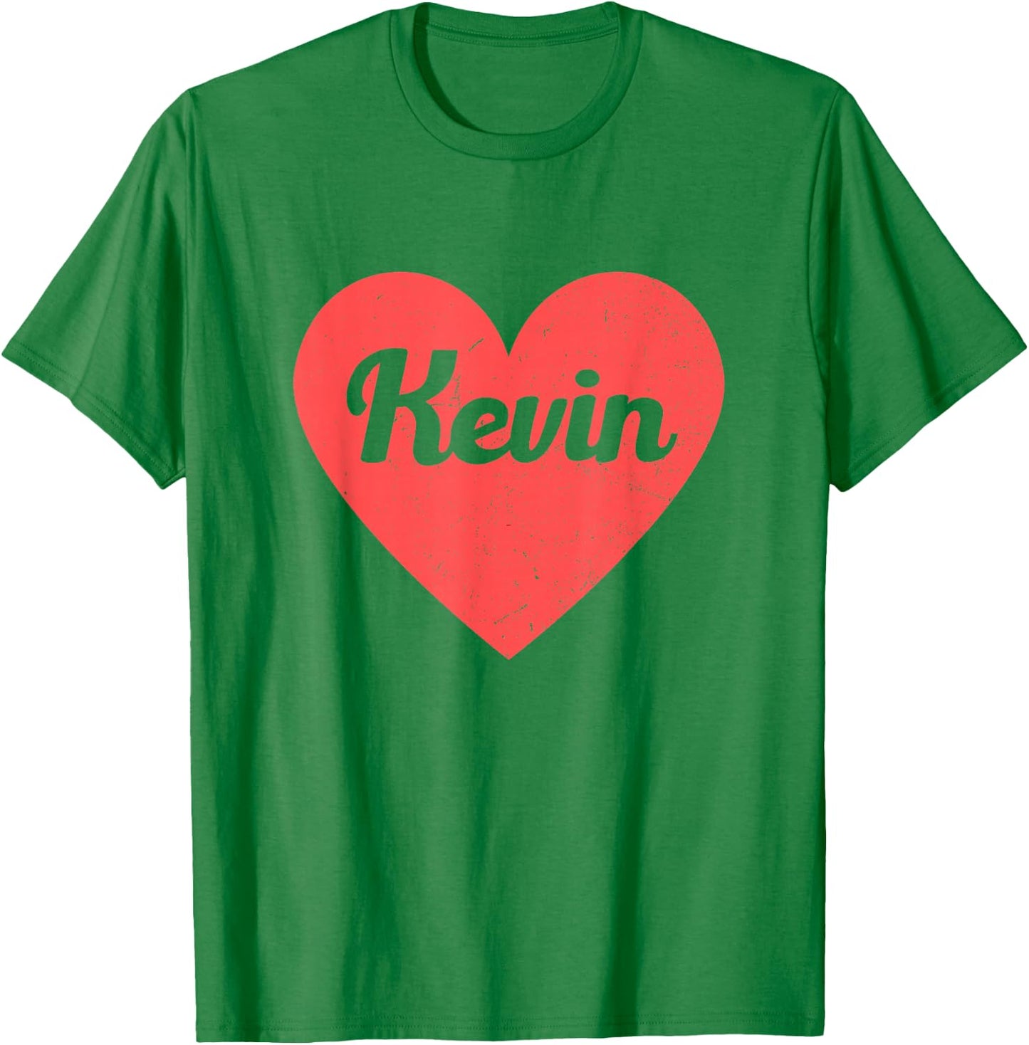 I Heart Kevin - First Names and Hearts, I Love Kevin T-Shirt - T-Shirt | Irish Green
