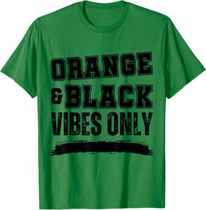 Orange and Black Game Day, Orange Game Day T-Shirt - T-Shirt | Irish Green