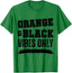 Orange and Black Game Day, Orange Game Day T-Shirt - T-Shirt | Irish Green