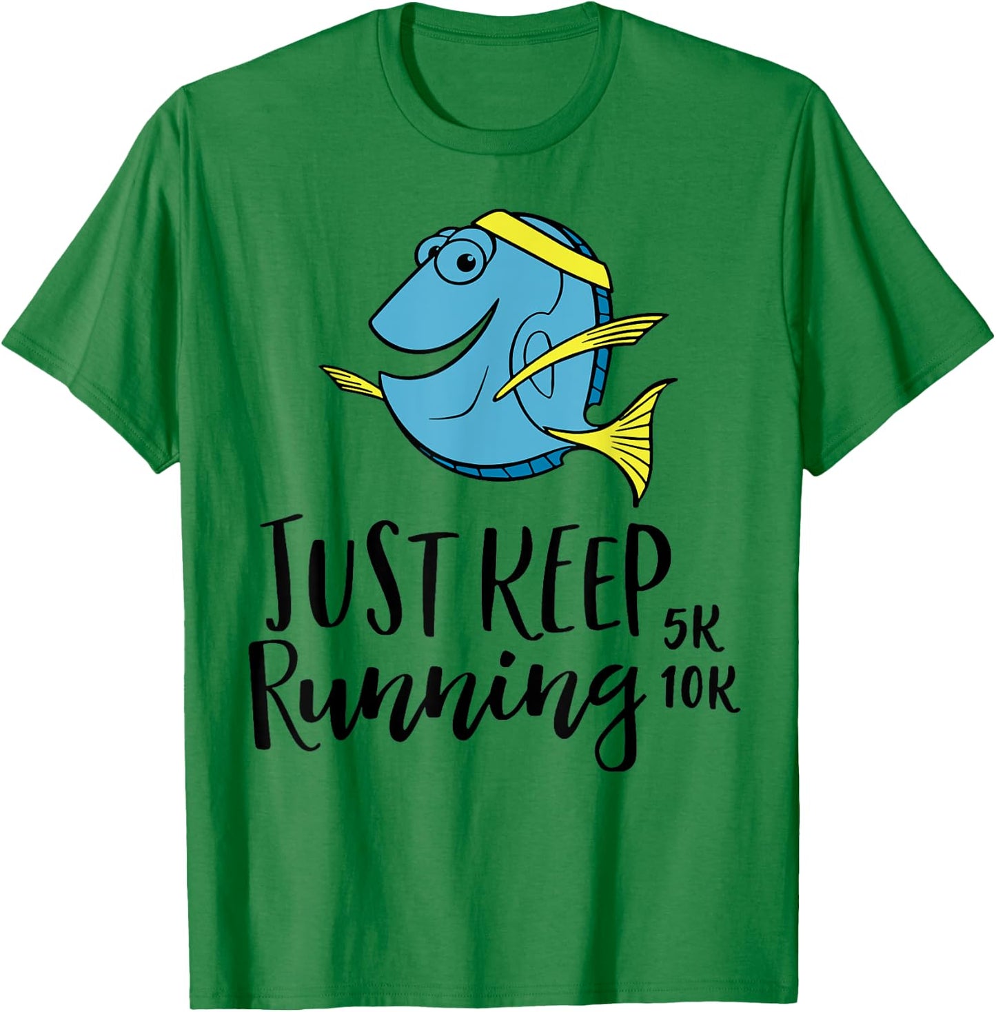 Fish Just Keep Running T-Shirt - T-Shirt | Irish Green