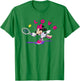 Disney Minnie Mouse Sports Love Tennis Player T-Shirt - T-Shirt | Irish Green