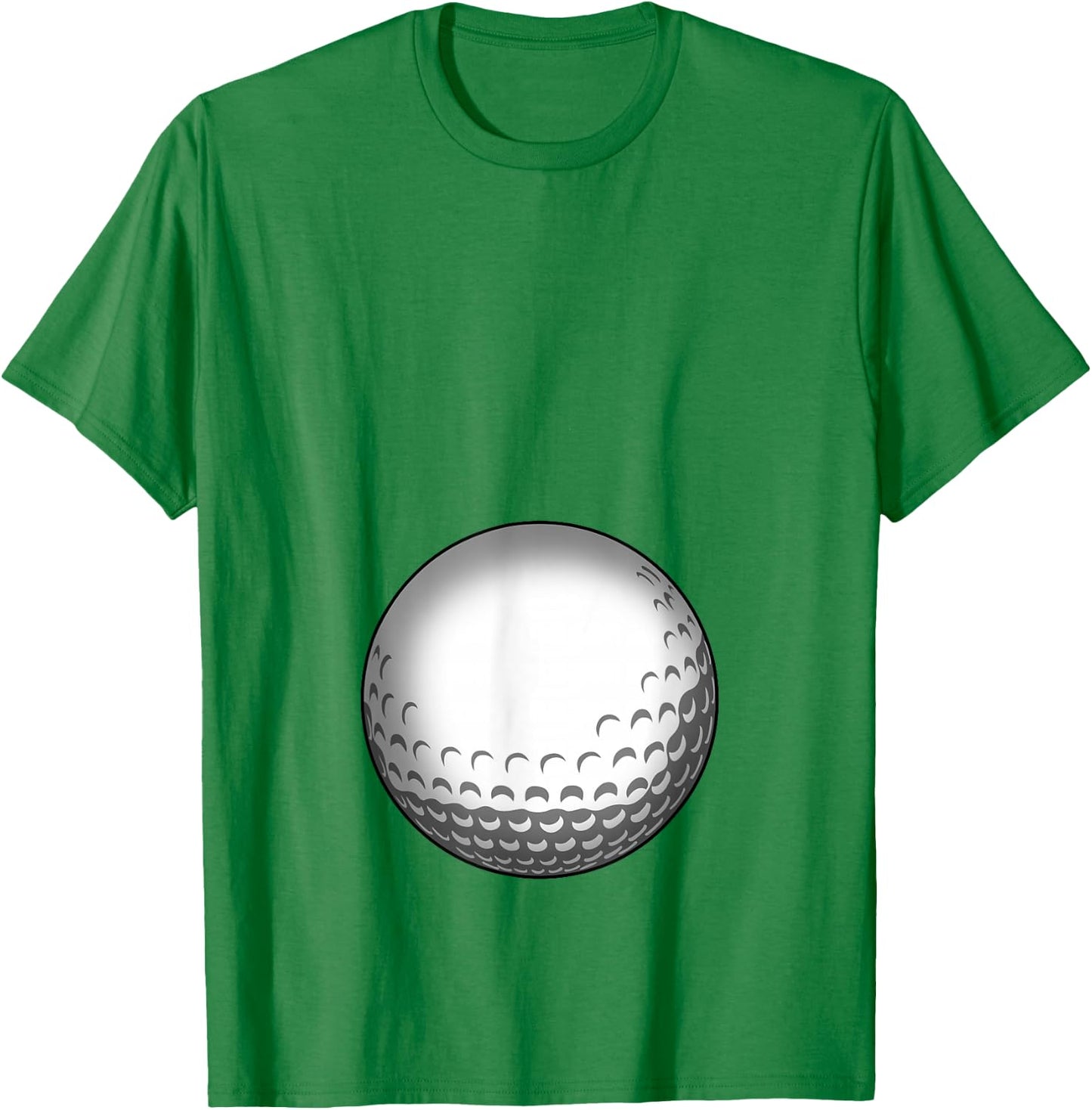 Funny Golf Player Belly Pregnant Mama T-Shirt - T-Shirt | Irish Green