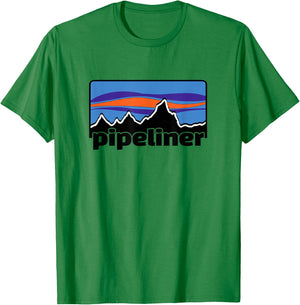 Pipeline Horizon T-Shirt - T-Shirt | Irish Green