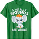 Cute Multiple Sclerosis Awareness MS Elephant T-Shirt - T-Shirt | Irish Green