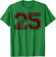 Senior 2025 - Maroon Swag- Class of 2025 #senior 25 Wt4 T-Shirt - T-Shirt | Irish Green