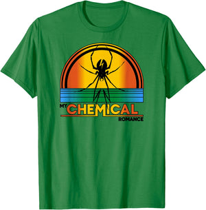 My Chemical Romance Spider Rising T-Shirt - T-Shirt | Irish Green