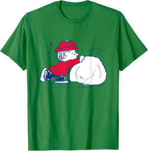 Peanuts - Linus Snowball T-Shirt - T-Shirt | Irish Green