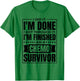 Chemotheraphy & Cancer Patient Designs I Got Through It I Am A Chemo Survivor -Adults Grey Small T-Shirt - T-Shirt | Irish Green