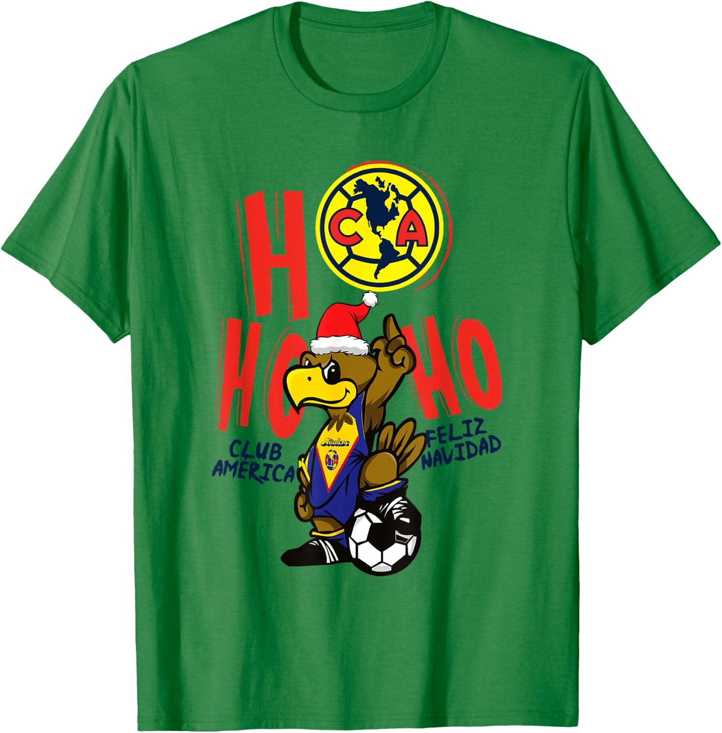 Club America - Navidad T-Shirt - T-Shirt | Irish Green