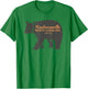Mountain Towns of NC Bear Hendersonville, NC T-Shirt - T-Shirt | Irish Green