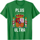 Plus Ultra Spain Flag Patriotic Kids Boys Red T-Shirt - T-Shirt | Irish Green